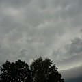 chmura burzowa cd. z mammatusami, lipiec 2008 #natura #chmury #zjawiska #niebo #mammatusy