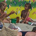 Krynica Morska 2008-weronika z Weroniką kolezanką poznaną na plazy