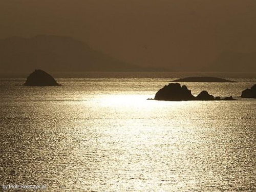 Zachód słońca #morze #niebo #ocean #Turcja #woda #wyspy #zachód