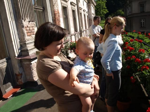 27.07.2008 - Jedlina Zdrój - taras pałacu