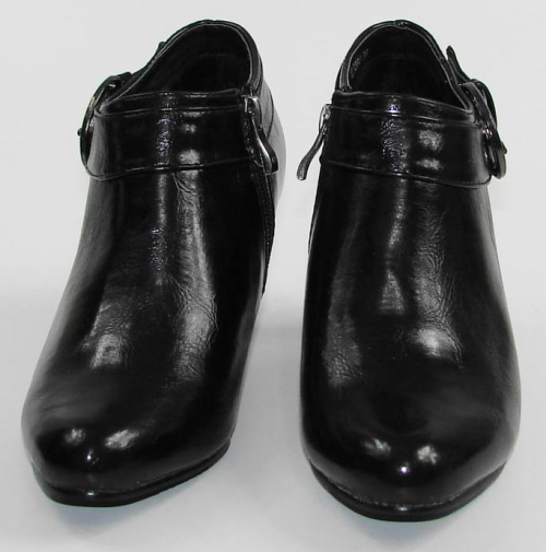 kozaczki czarne zapinane 11 10 08 -XL 9364