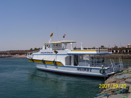 statek nurków/Hurghada #Egipt