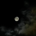 Księżyc nad Jaworem #księżyc #krajobraz #NocneNiebo