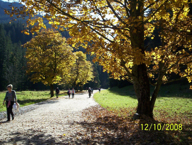 W górach, jesienią.