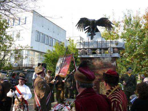 Odsłonięcie pomnika we Włodawie #Odsłonięcie #Pomnik #Włodawa #Jastrząb #Żelazny