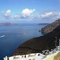 Santorini, Fira, widok na kalderę