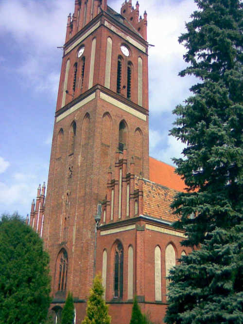 Pieniężno - kościół