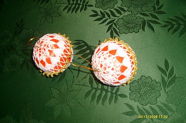 #OzdobyŚwiąteczne #Rękodzieło #RobótkiRęczne #SzydełkoweBombki