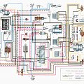 Schemat instalacji elektrycznej zaporożec-kolor #zaz #zap #zapor #zaporożec #zapek #sam #drag #wydumka #InstalacjaElektryczna