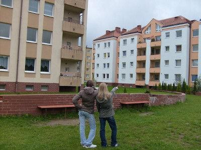 Patrycja i ja na dworze. gdzieś we wrześniu 2008.