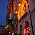 #Kraków #wieczór #noc #alchemia #HardRockCafe #mariacki