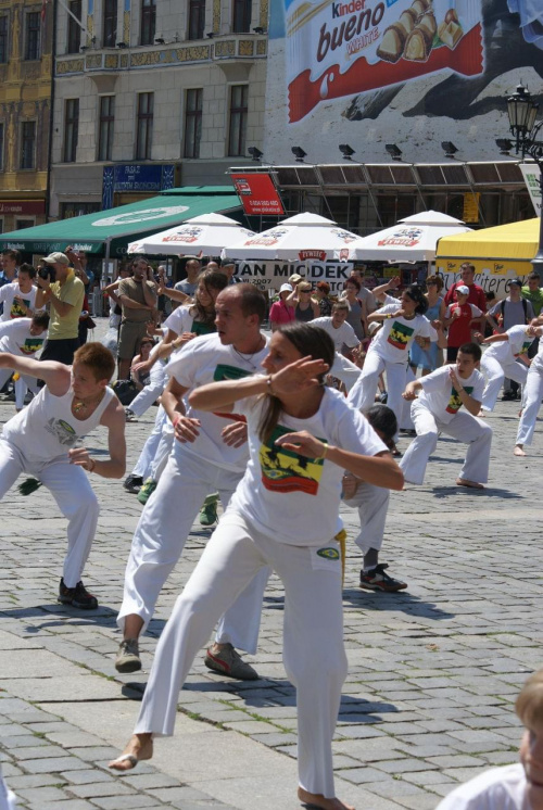 Capoeira - pokaz Wrocław Rynek #capoeira #pokaz #rynek #sport #wrocław