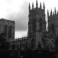 widok z murów obronnych na York Minster :) #katedra #York