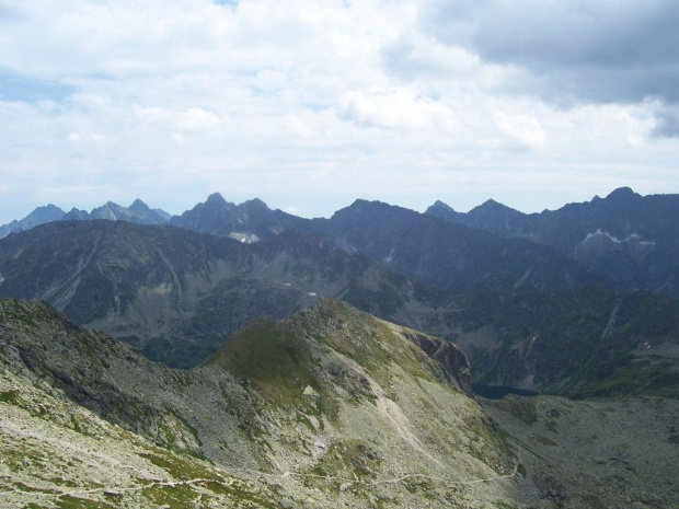 Tatry Wysokie (widok z Zawratu)