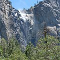 wodospad Bridaveil Fall (welon panny młodej ;), Yosemite NP - Kalifornia #usa #wycieczka