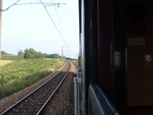 Widok z okna pociągu