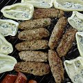 kebabczeta i papryka grillowana