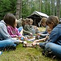 25 dni obozu nad deszczowymi Starymi kiełbonkami i zamulonym jeziorem Zdrużnem.
Ale i tak miło było;-)