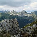 widok na Wołowiec i Rohacze #Tatry