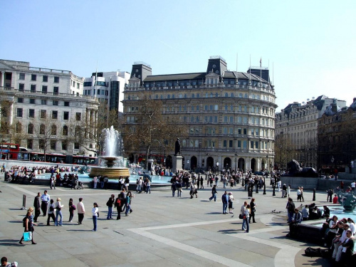 Trafalgar Square #Londyn