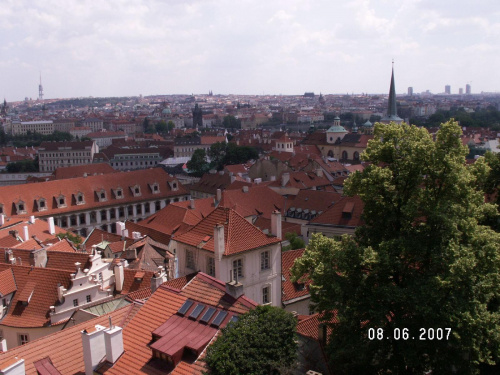 Praga w panoramie