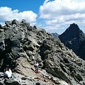 "słowacki" wierzchołek Rysów #Tatry