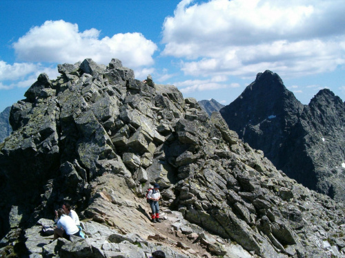 "słowacki" wierzchołek Rysów #Tatry