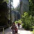 SKALNE MIASTO ADRSPACH W CZECHACH