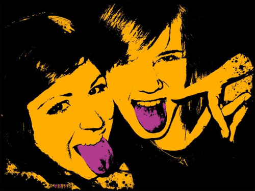 PopArt Series.
Iza & Marta ;) #pop #art #popart #retro #warhol