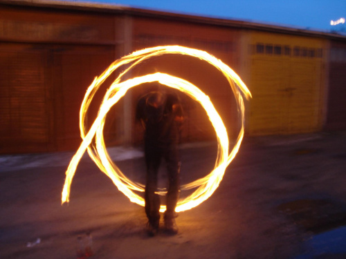 Andy. Solówki na mazurach :) #POI #Andy #kevlar #ogien #fireshow