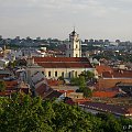 Panorama Wilna z Góry Zamkowej. #Wilno