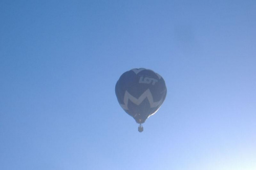 balon LOT-u nad Grudziadzem #balon #LOT #Grudziadz