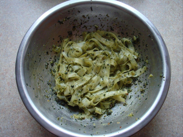 Tagliatelle z pesto #kluchy