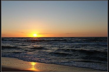 Zachód słońca w Niechorzu #ZachódNiechorzeSłońce