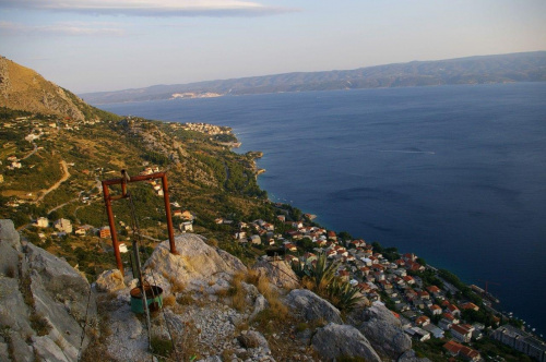 omis, widok z Fortecy #omis