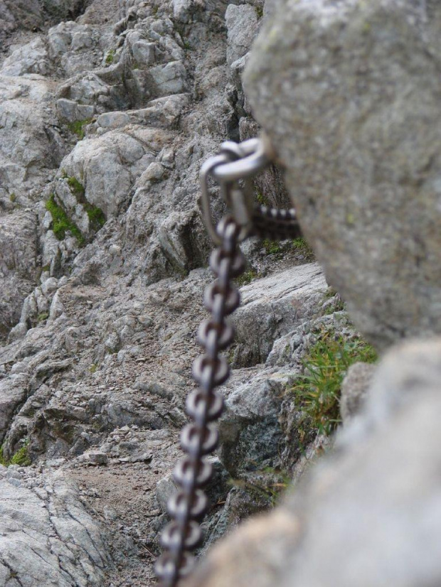 to co lubię najbardziej :) łańcuchy :) #góry #Tatry