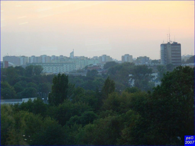 widok z Gali na Lublin (23.08.2007)