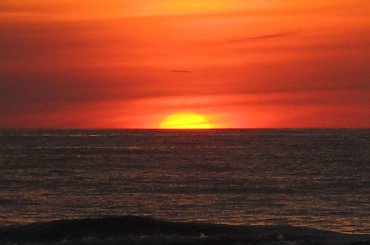 Zachód słońca nad morzem #morze #Bałtyk #ZachódSłońca #Pobierowo