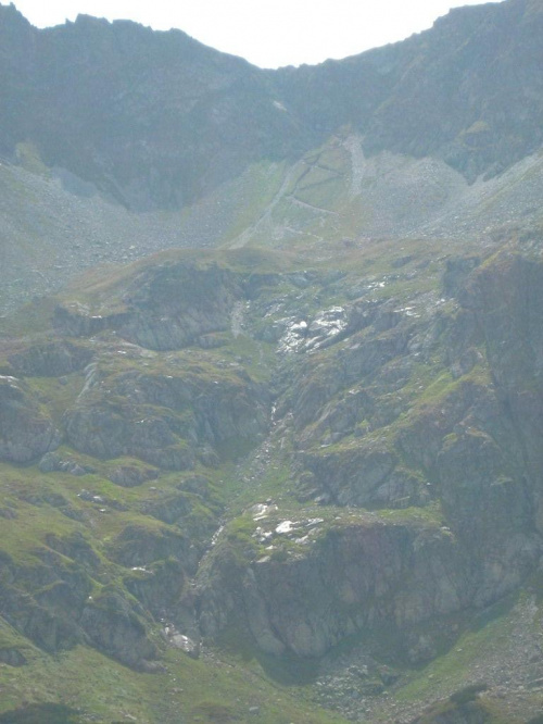 Szlak na Szpiglasową Przełęcz z D Pięci Stawów