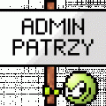 admin patrzy