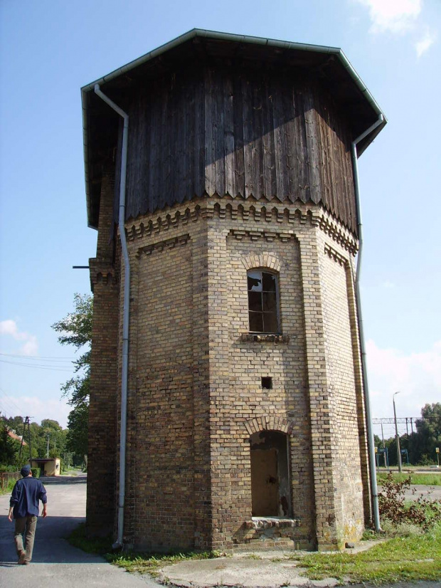 Wieża ciśnień w Małdytach 25.08.2007