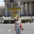 Watykan - Ja i fontanna
