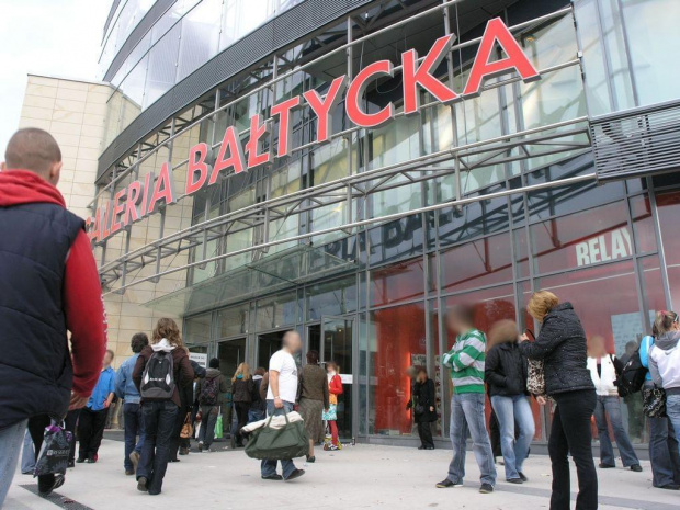 Wejście do centrum handlowego. #centrum #handlowe #Galeria #Bałtycka #Gdańsk #Wrzeszcz