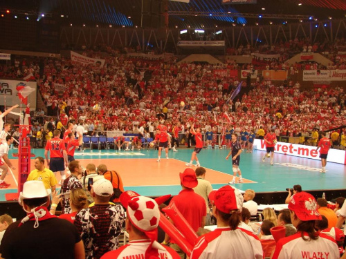 Mecz Polska Usa z finułu Ligi Światowej w Chorzowie #Siatkówka #Mecz #Spodek